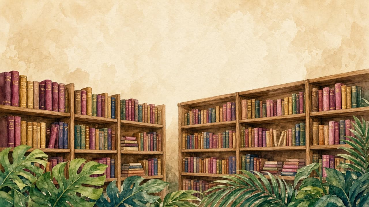 من رفوف مكتبتنا إلى شاشتك
